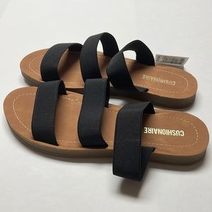 NWT Black Sandals (Size 9.5)